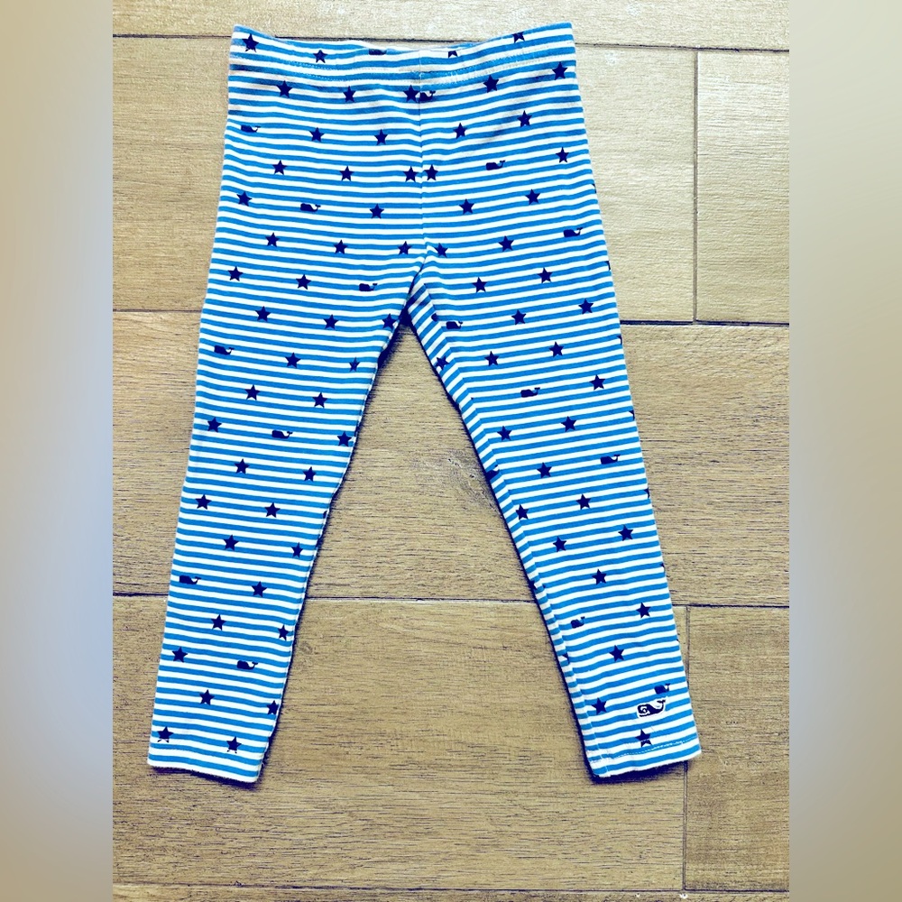 2T NWOT Vineyard Vines Stars and Whales Leggings